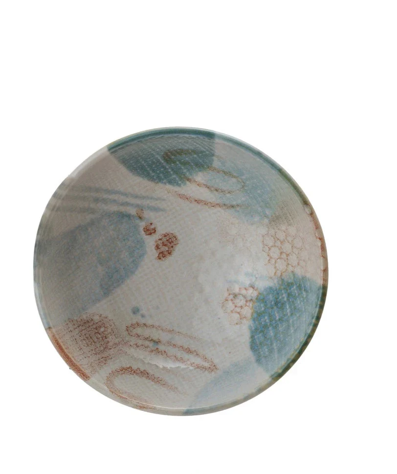 Bloomingville - Stoneware Small Bowl with Abstract Design - Image 2
