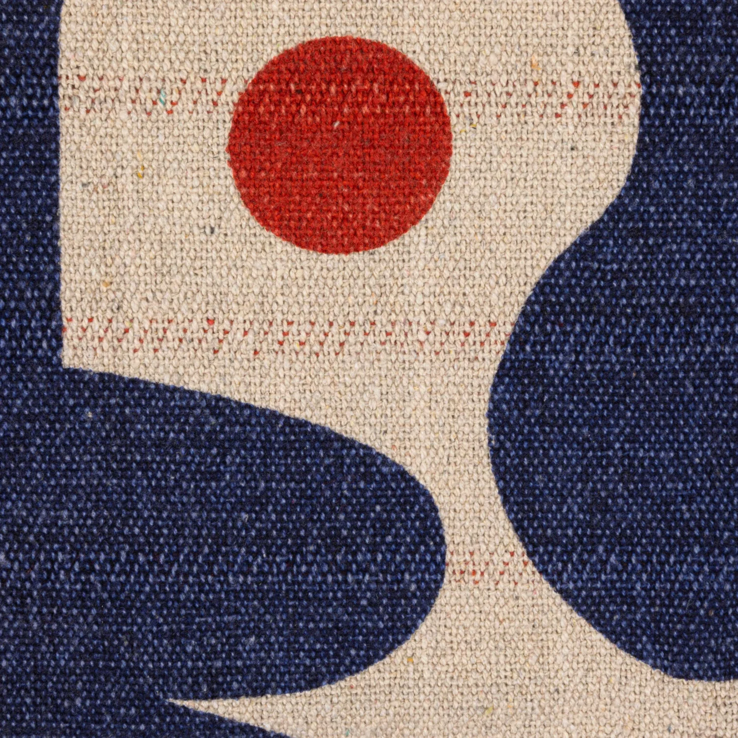 Bloomingville - Two-Sided Recycled Cotton Throw - Image 4