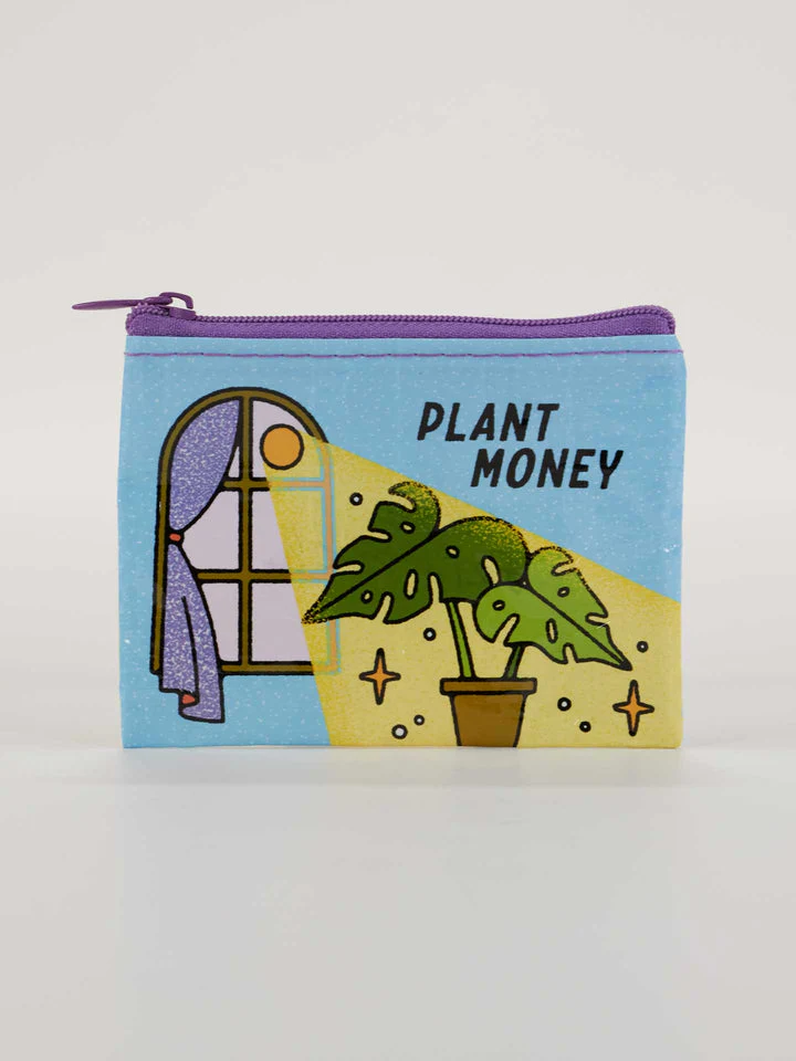 Blue Q - Plant Money Coin Purse