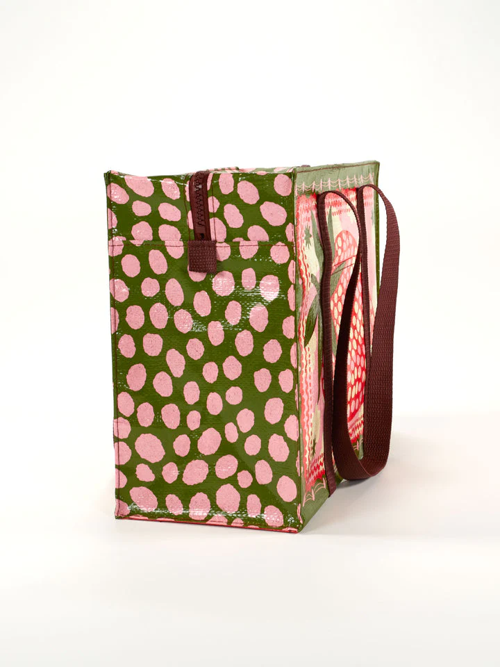 Blue Q - Strawberry Clouds Shoulder Tote - Image 2