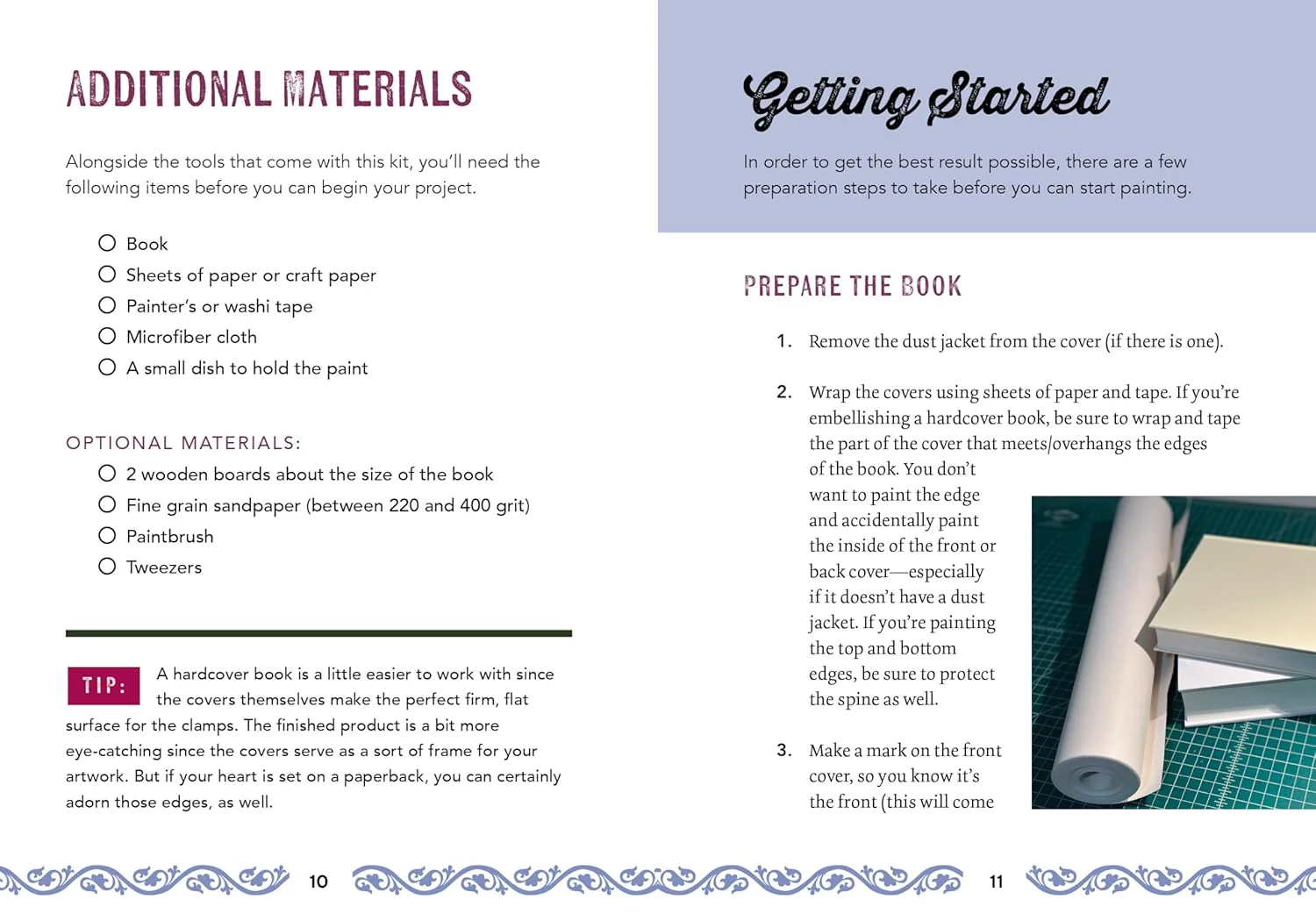Book Edge Stenciling Kit by Hinkler - Image 4