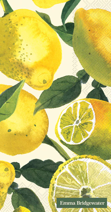 Boston International - Lemons Guest Napkins
