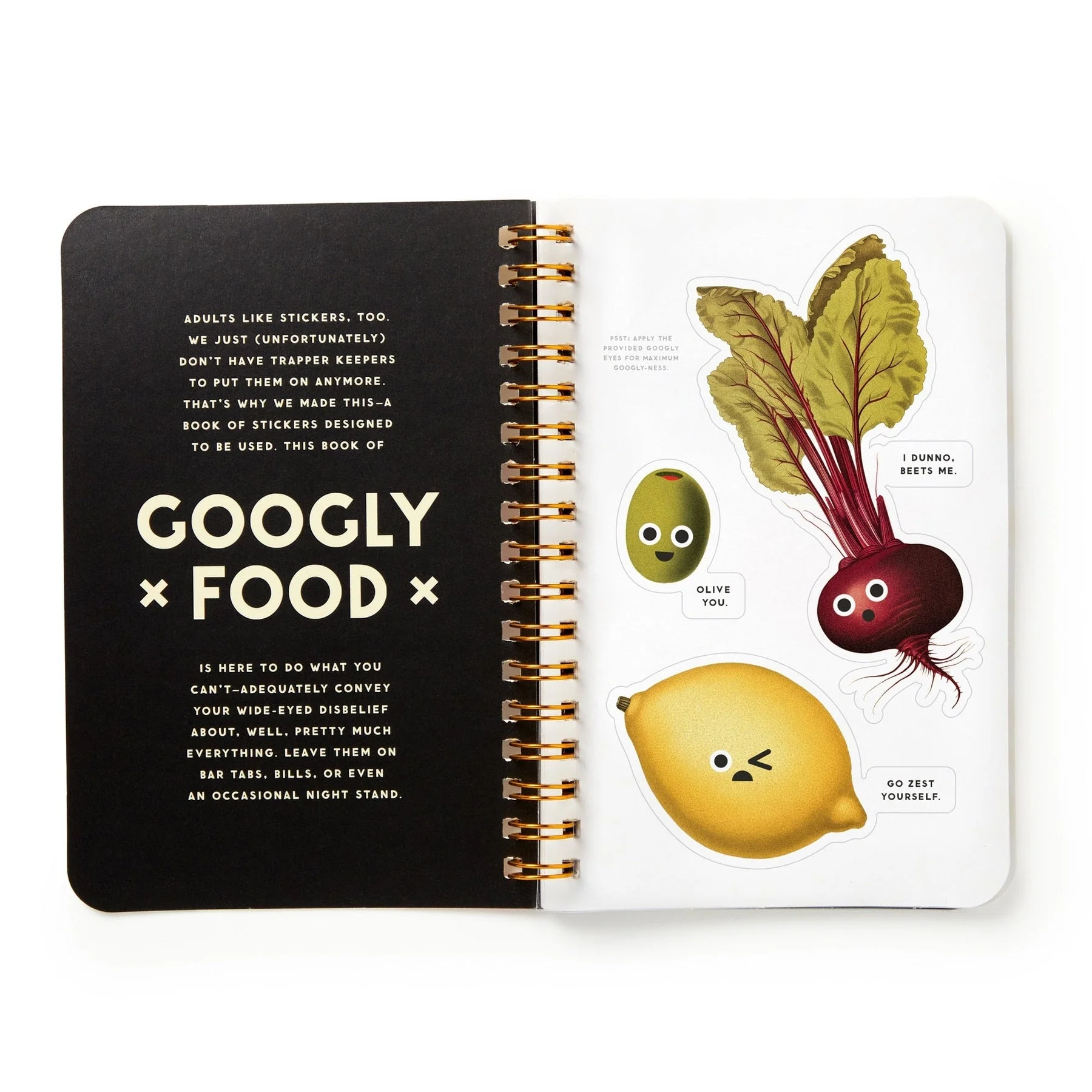Brass Monkey - Googly Food Sticker Book - Image 3
