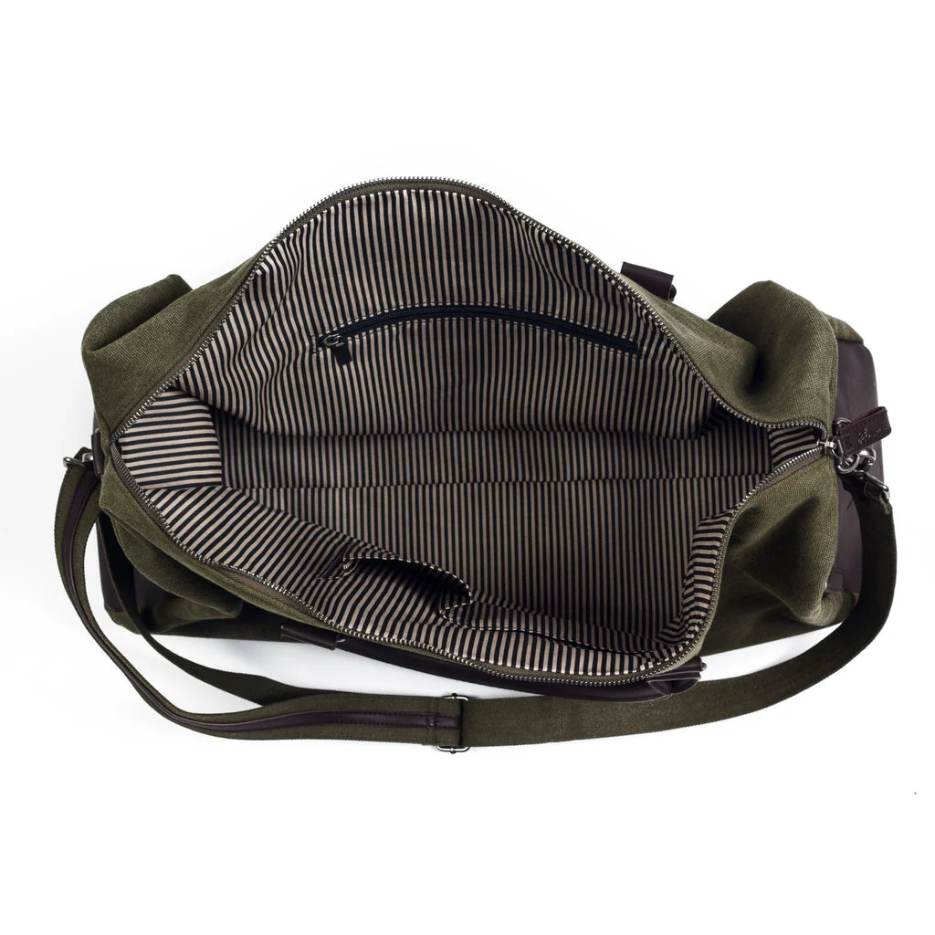 Brouk & Co - Excursion Duffel, Hunter Green - Image 4
