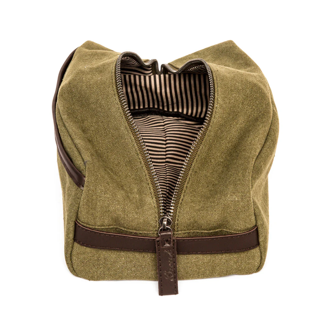 Brouk & Co - Excursion Toiletry Bag, Military Green - Image 2