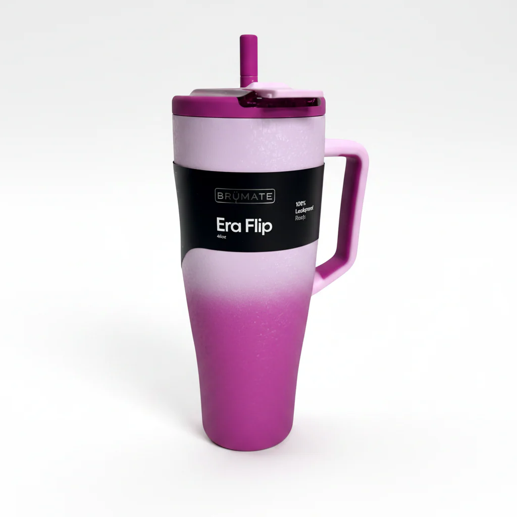 BrüMate - Era Flip 40 Ounce, Frosted Rose