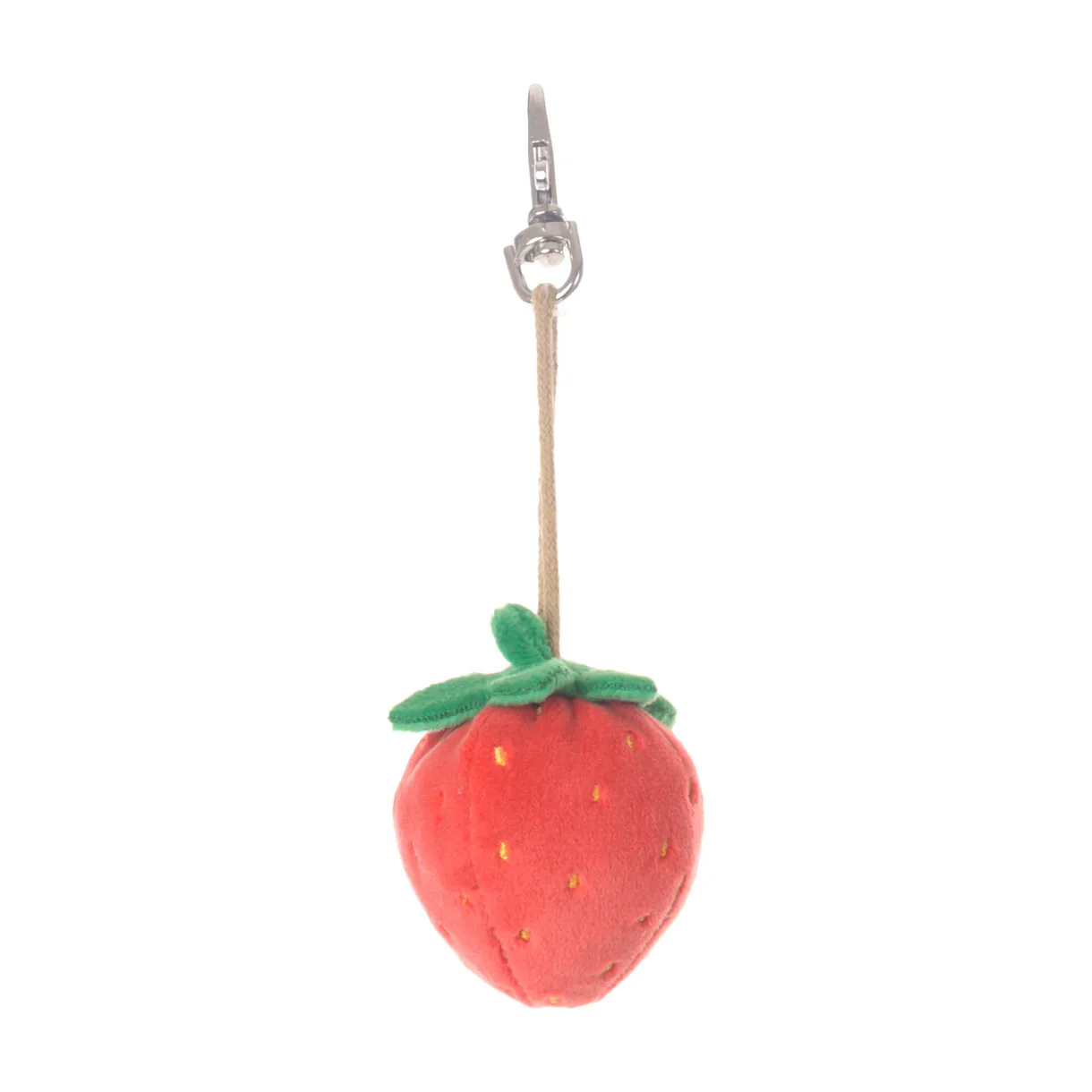 Bukowski - Bag Charm, Red Strawberry