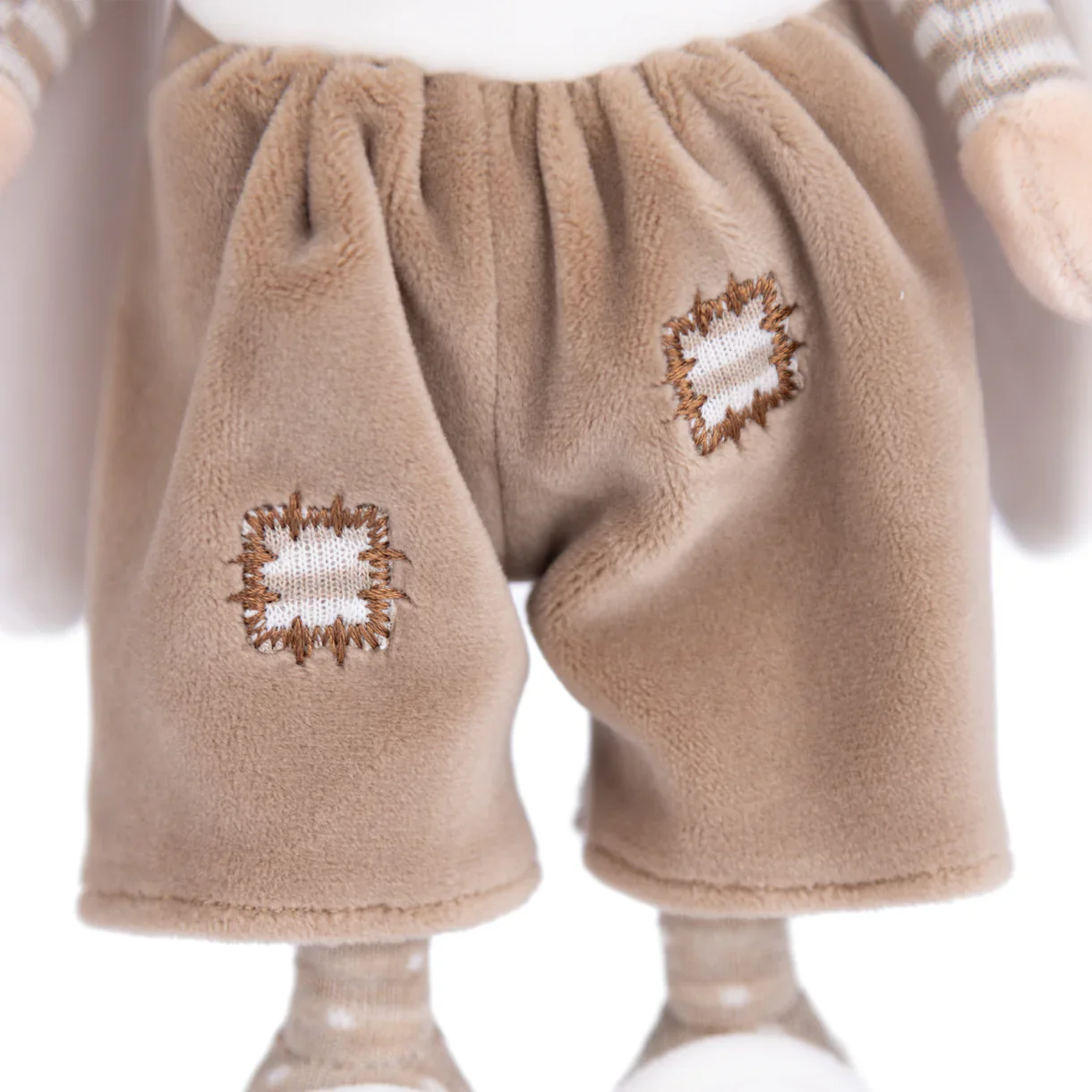Bukowski - Little Bunny Brothers Plush Toy, Brown Pants - Image 5
