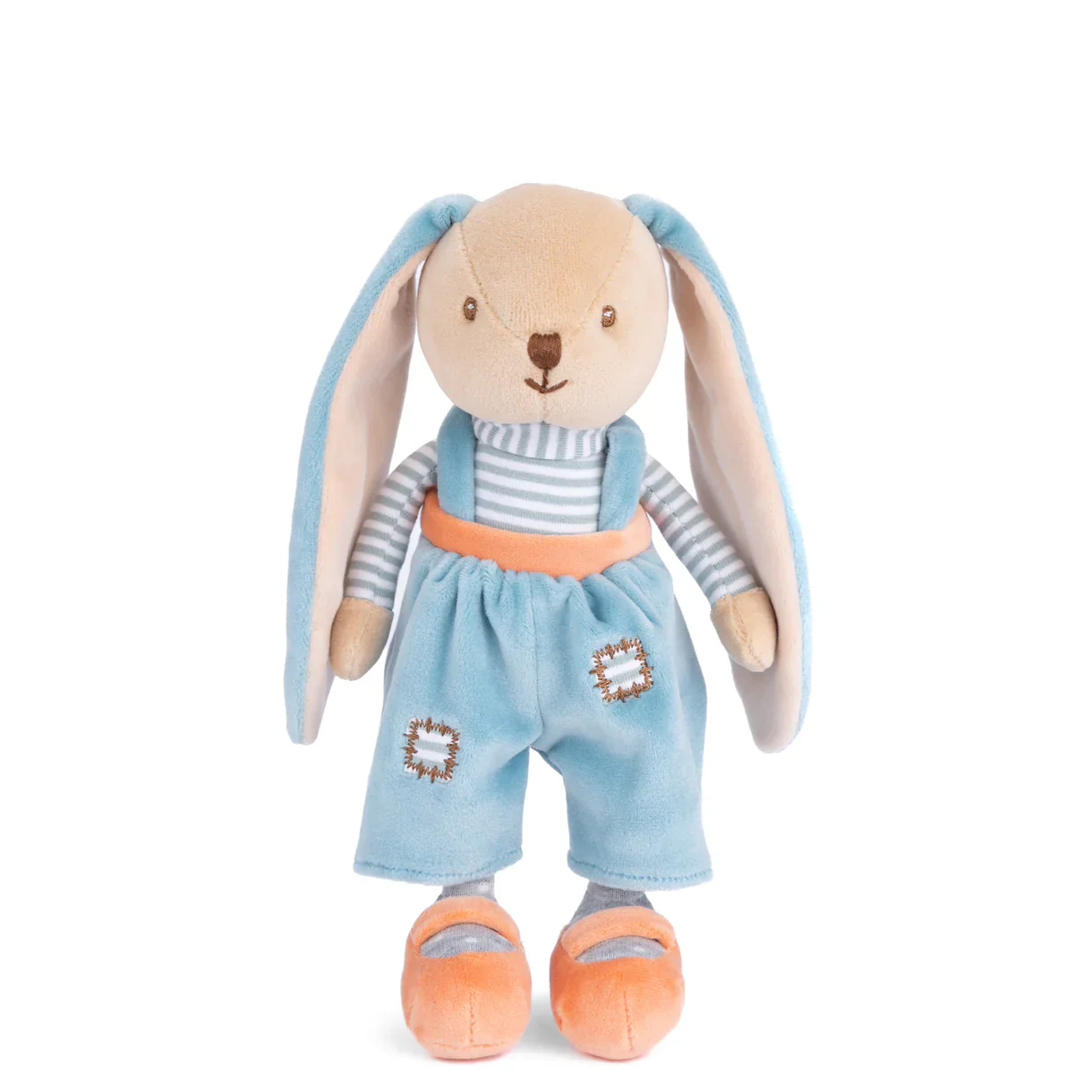 Bukowski - Little Bunny Brothers Plush Toy, Sky Blue Pants - Image 2