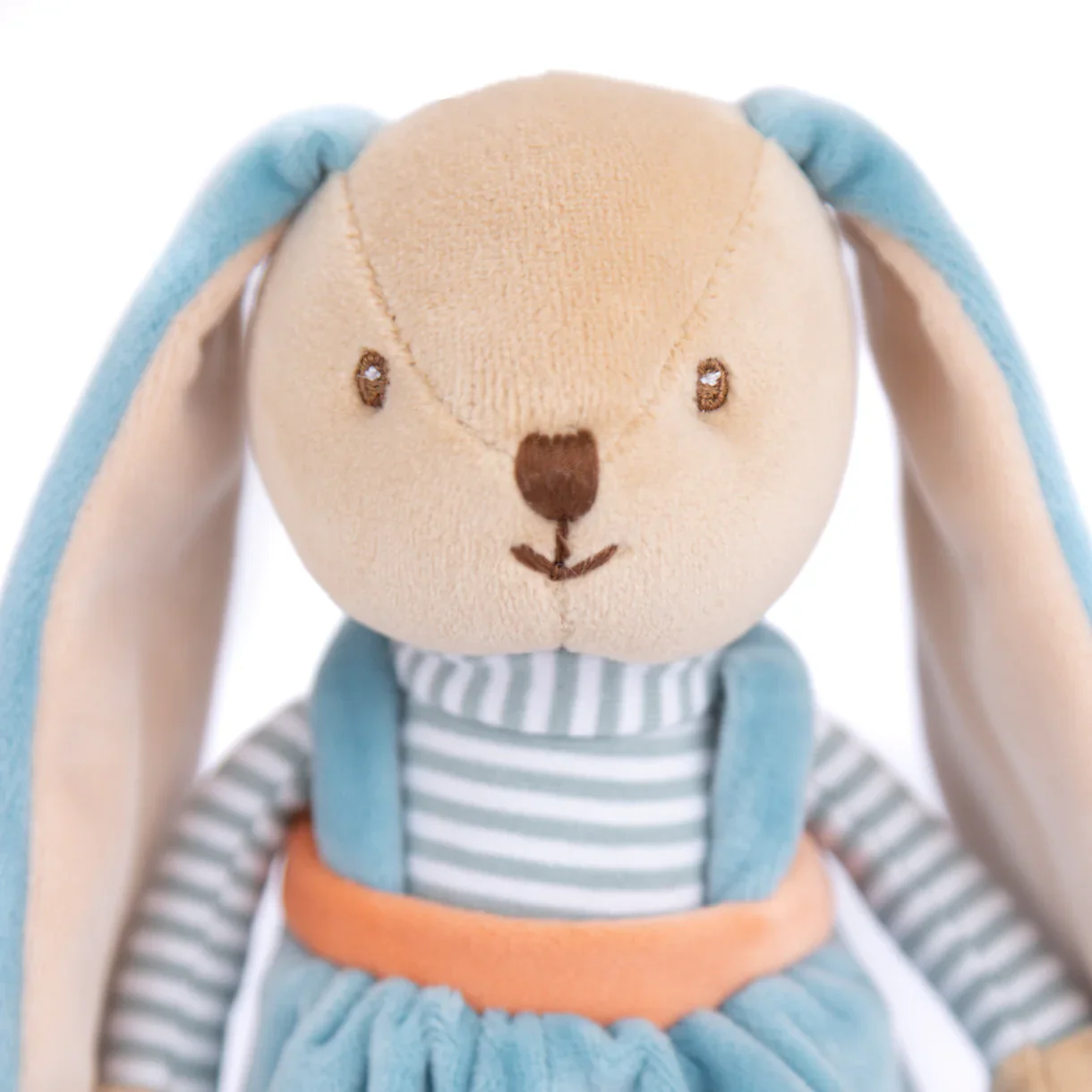 Bukowski - Little Bunny Brothers Plush Toy, Sky Blue Pants - Image 7