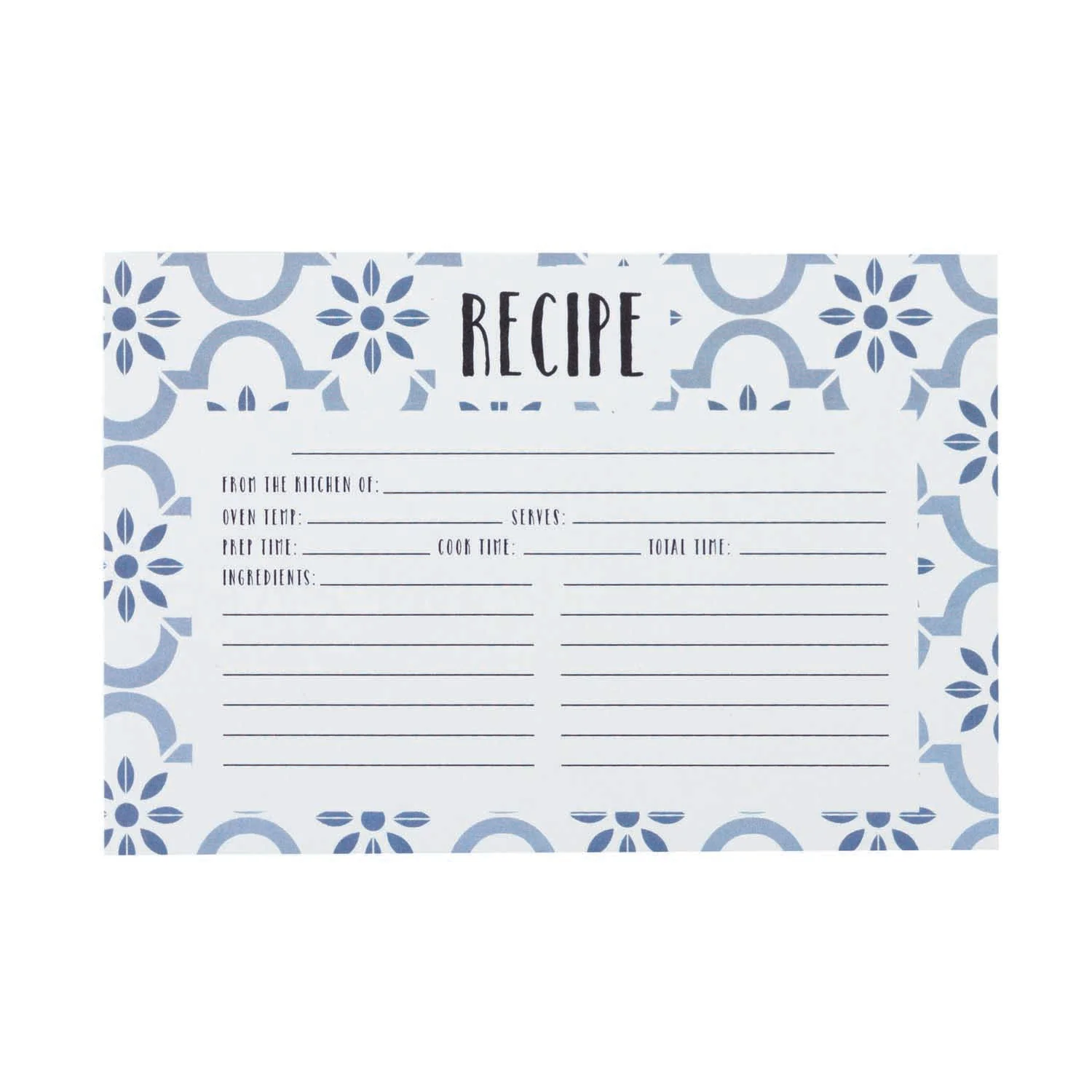 C.R. Gibson - Recipe Cards, True Blue