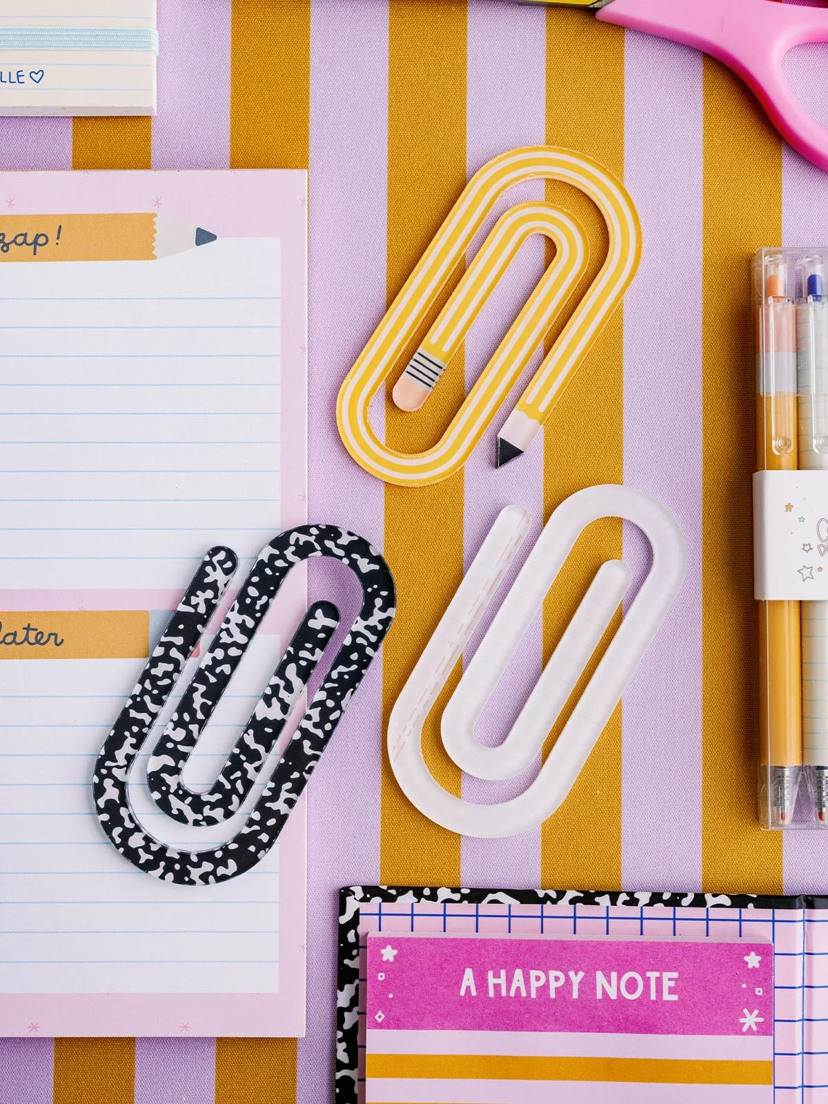 Callie Danielle - Oversized Acrylic Paper Clip Set - Image 2
