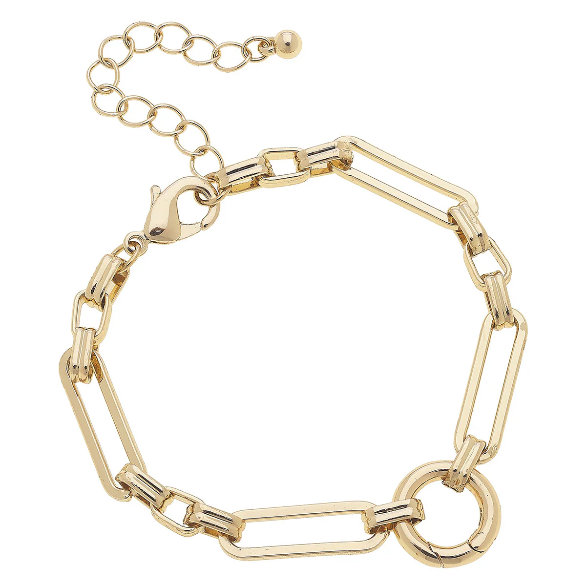 Canvas - Bella Linked Charm Bracelet