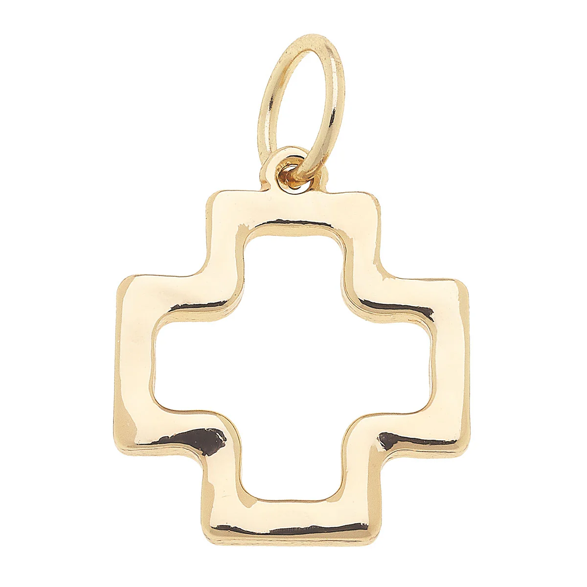 Canvas - Square Cross Charm