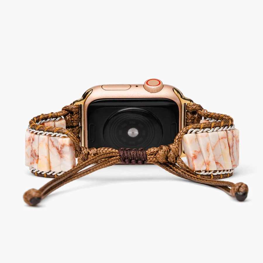 Cape Diablo - Apple Watch Strap, Delicate Imperial Jasper - Image 3