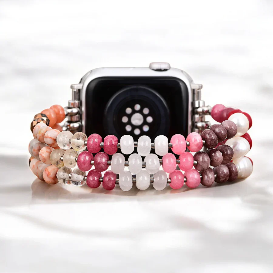 Cape Diablo - Apple Watch Strap, Stretch Blush Beam Stone - Image 2