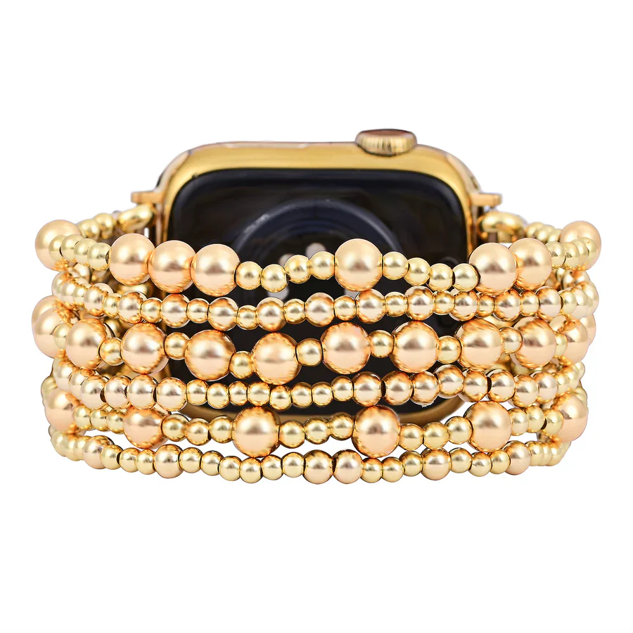 Cape Diablo - Apple Watch Strap, Stretch Golden Demure - Image 4