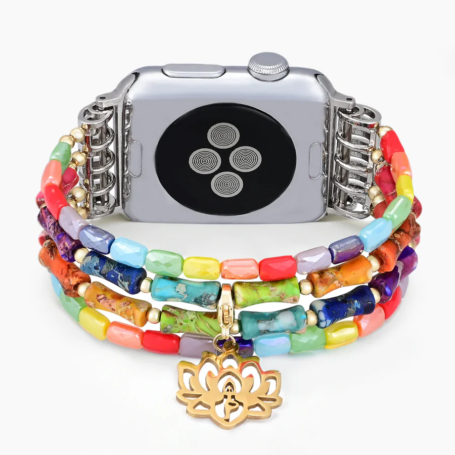 Cape Diablo - Apple Watch Strap, Stretch Lotus Chakra - Image 3