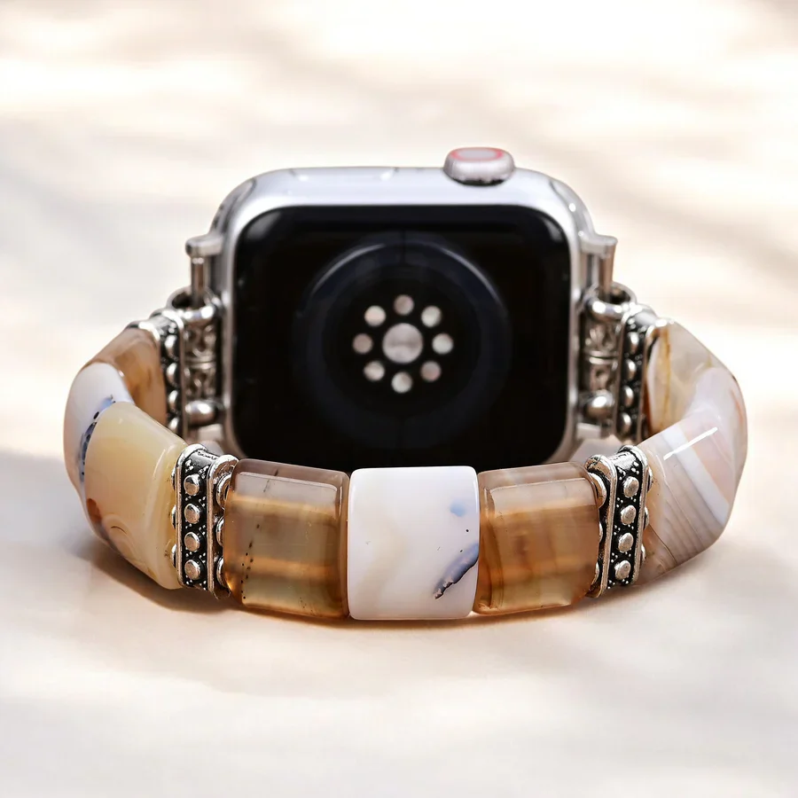 Cape Diablo - Apple Watch Strap, Stretch Sacred Sands Agate - Image 4