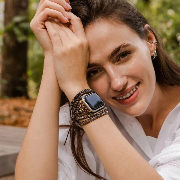 Cape Diablo - Apple Watch Wrap Strap, Onyx Moonlight - Image 2