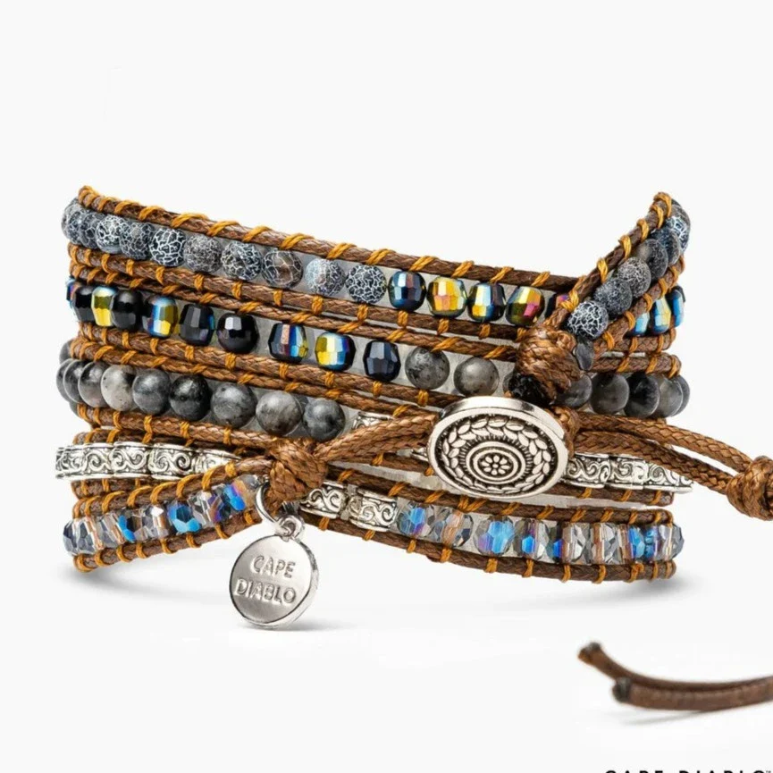 Cape Diablo - Apple Watch Wrap Strap, Onyx Moonlight - Image 3