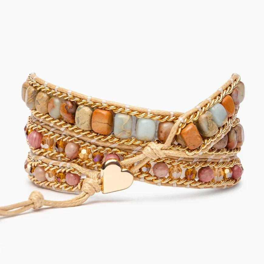 Cape Diablo - Apple Watch Wrap Strap, Sweet Jasper - Image 3