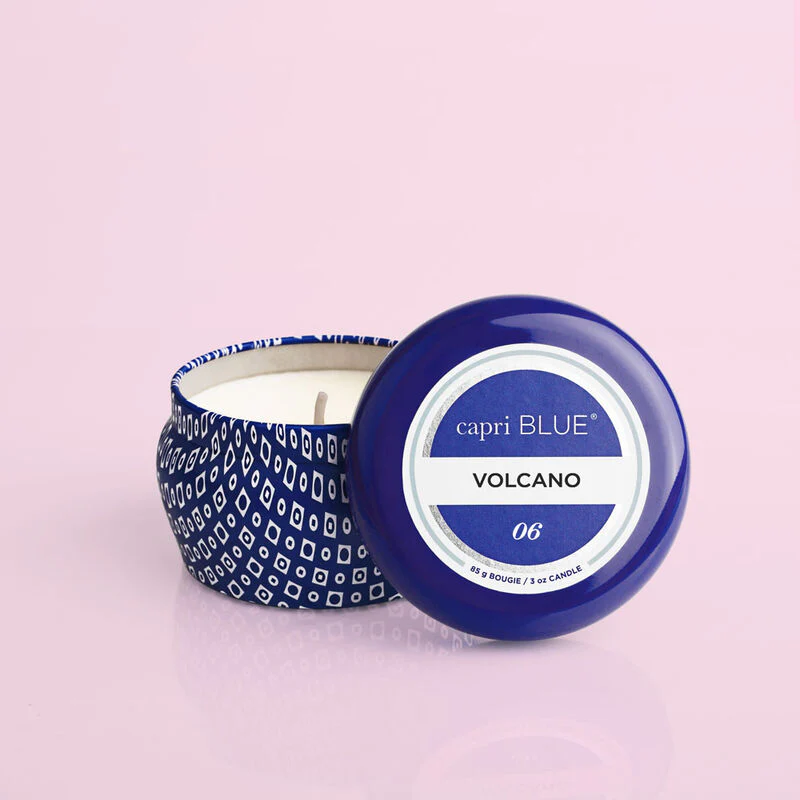 Capri Blue - Volcano Signature Blue Mini Tin Candle - Image 2