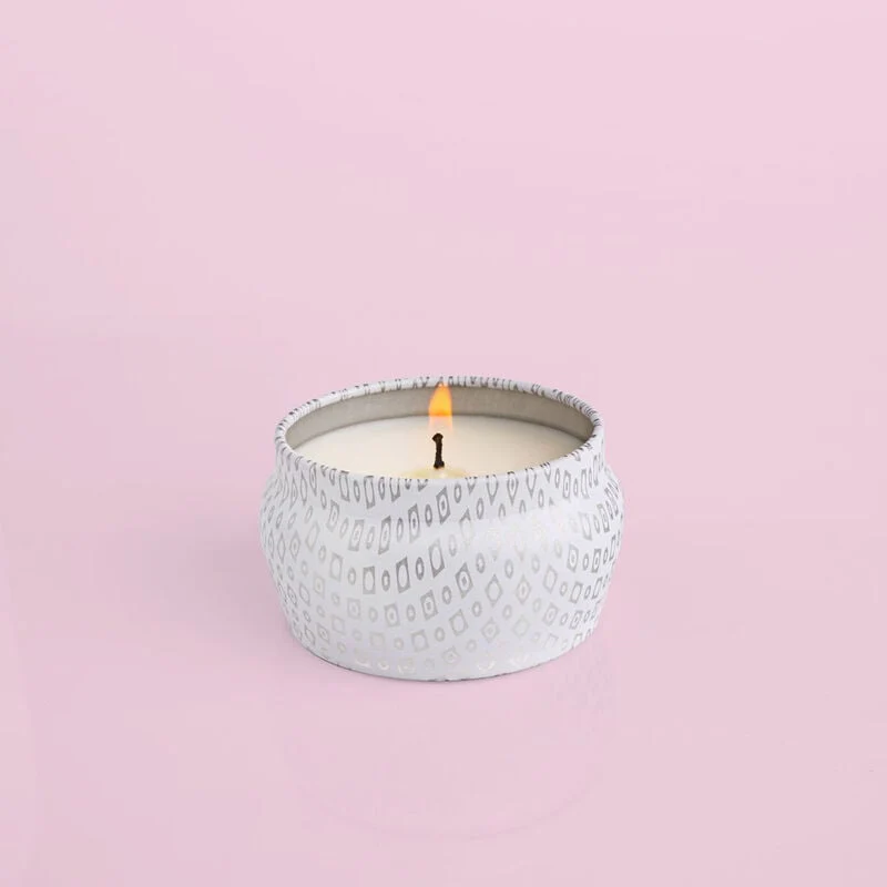 Capri Blue - Volcano Signature White Mini Tin Candle - Image 3
