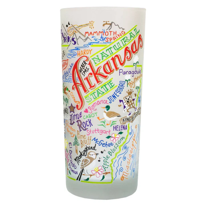 Catstudio - Arkansas Drinking Glass