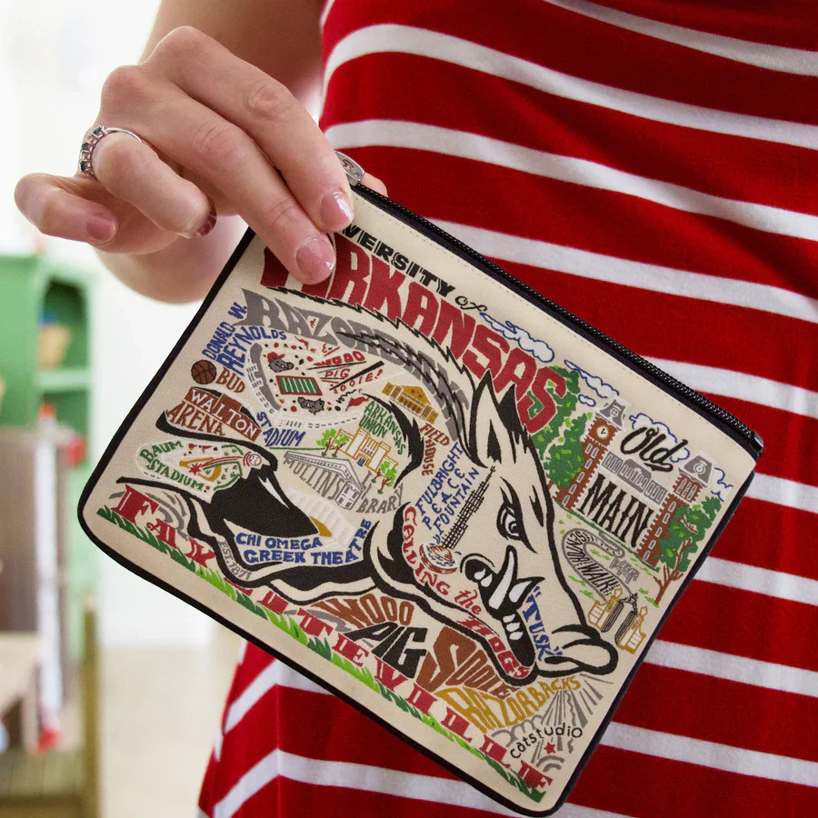 Catstudio - University of Arkansas Pouch - Image 3