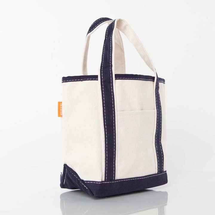 CB Station - Handy Open Top Tote, Navy - Image 2