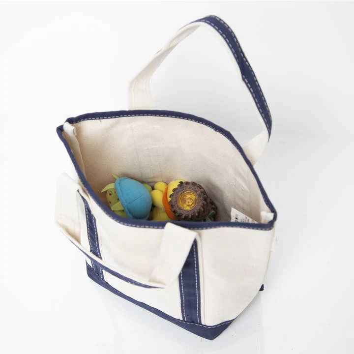 CB Station - Handy Open Top Tote, Navy - Image 3