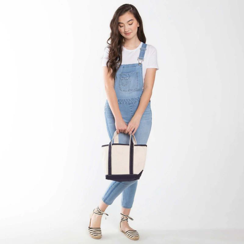 CB Station - Handy Open Top Tote, Navy - Image 4