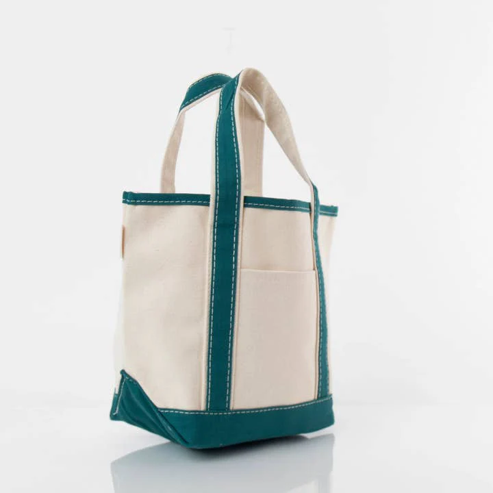 CB Station - Handy Open Top Tote, Teal - Image 2