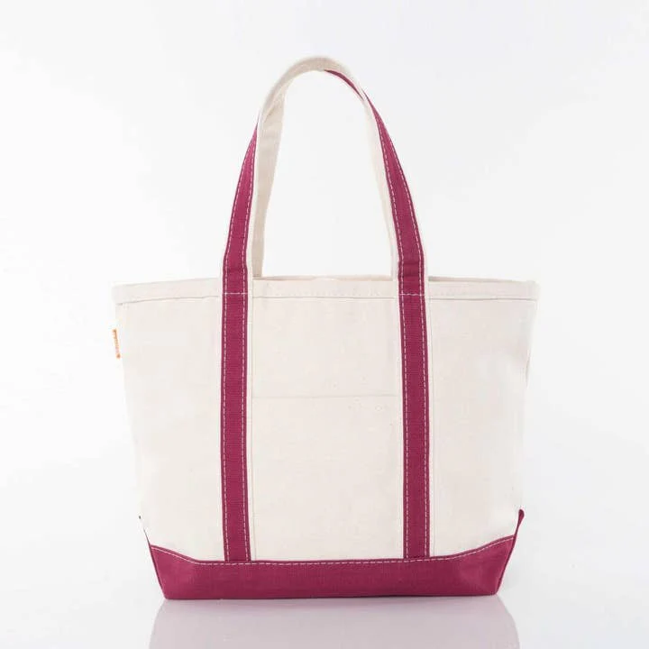 CB Station - Medium Classic Tote, Maroon