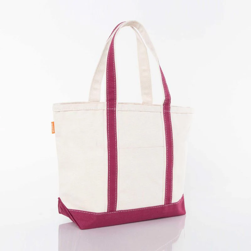 CB Station - Medium Classic Tote, Maroon - Image 2