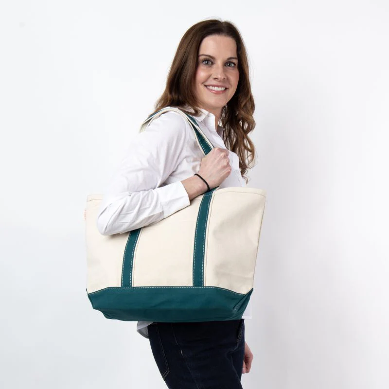 CB Station - Medium Classic Tote, Teal - Image 3