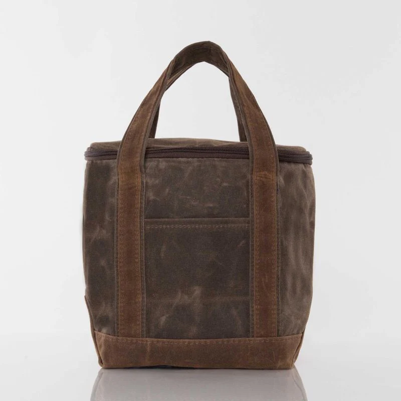 CB Station - Waxed Small Lunch Cooler, Olive