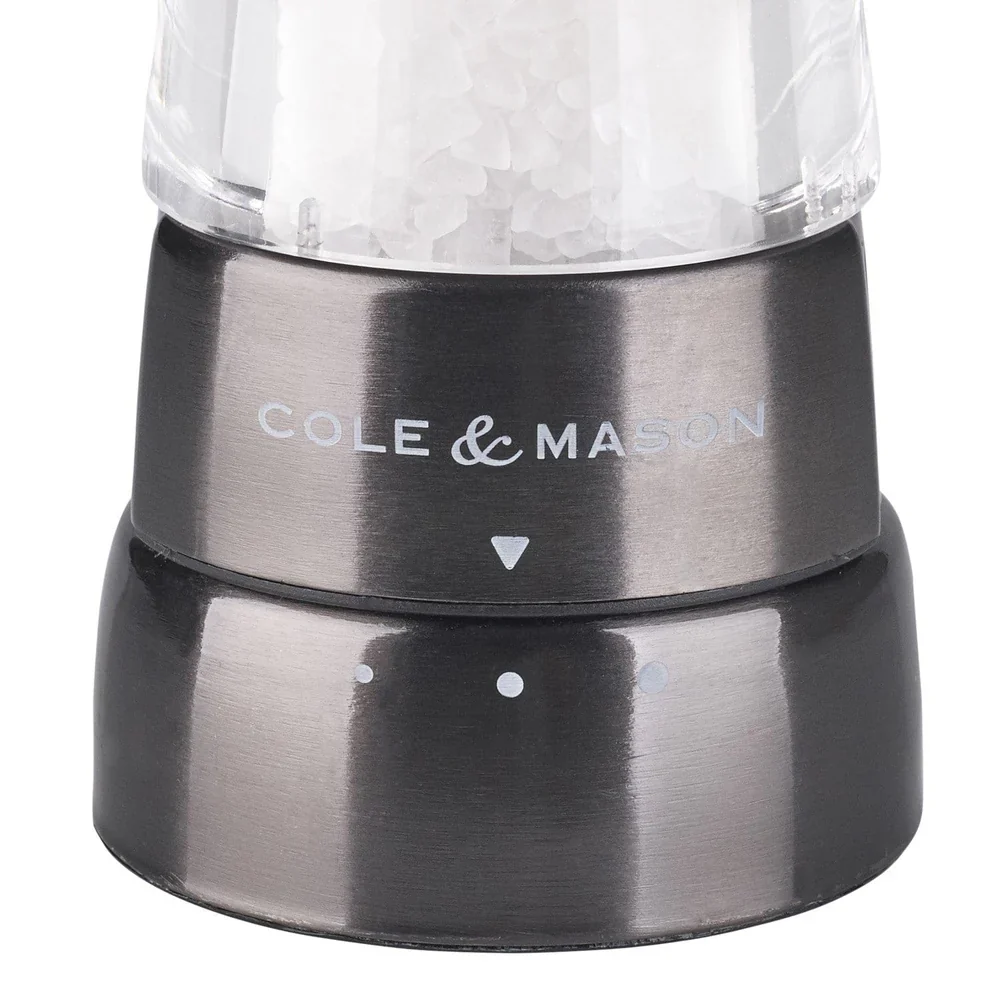 Cole & Mason - Derwent Salt Mill, Gunmetal - Image 3