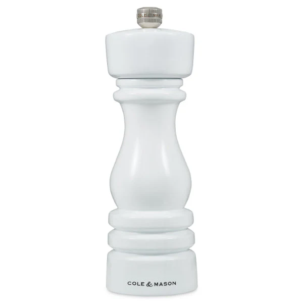 Cole & Mason - London White Gloss Salt & Pepper Mill - Image 2