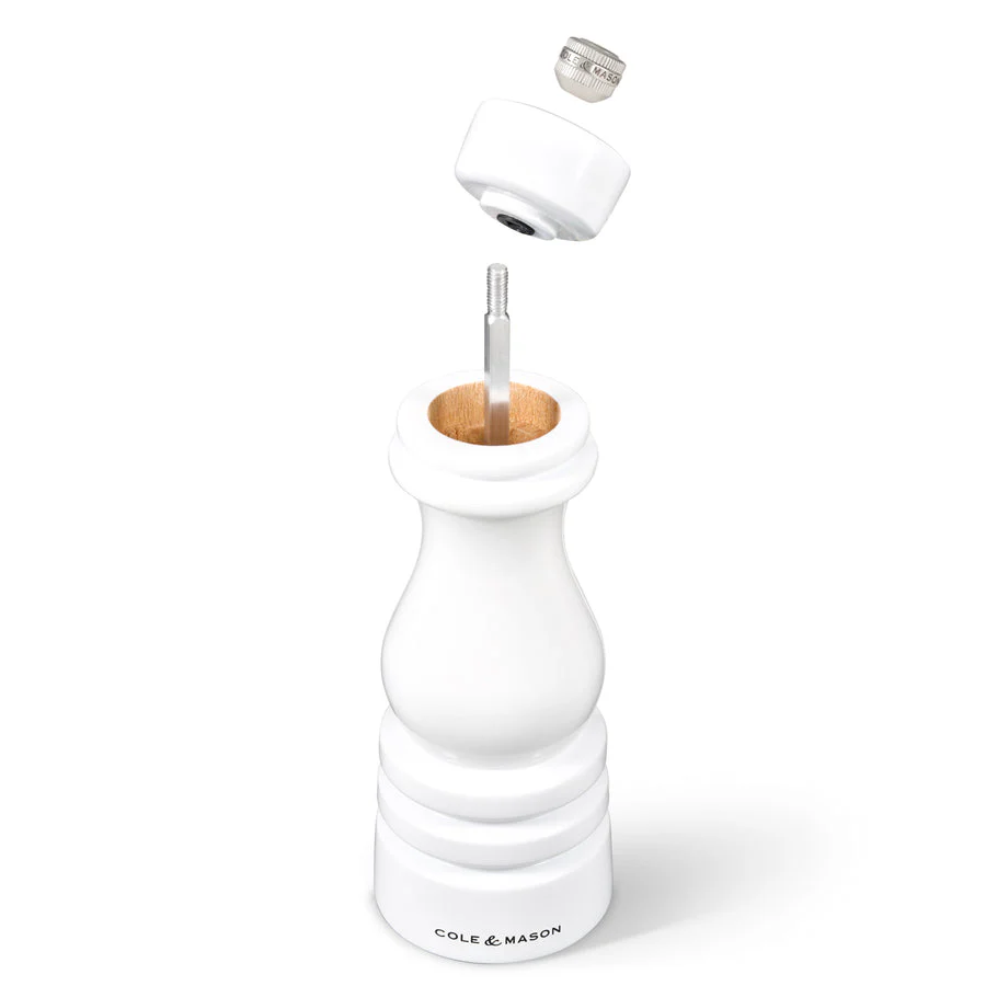 Cole & Mason - London White Gloss Salt & Pepper Mill - Image 3