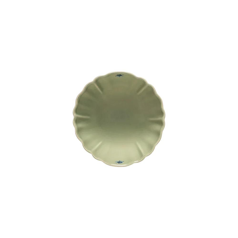 Costa Nova - Vila Cereal Bowl, Olive & Blue - Image 2