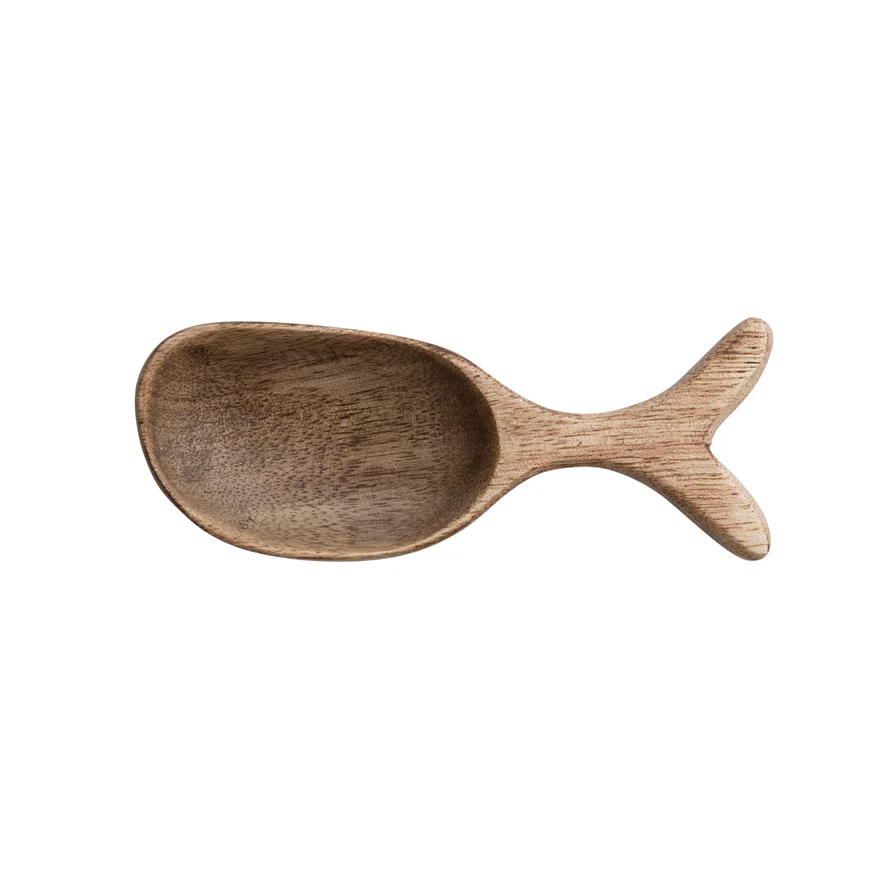 Creative Co-op - Acacia Wood Fish - Image 2