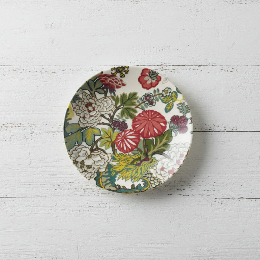 Creative Co-op - Botanical Stoneware Plate - Image 4
