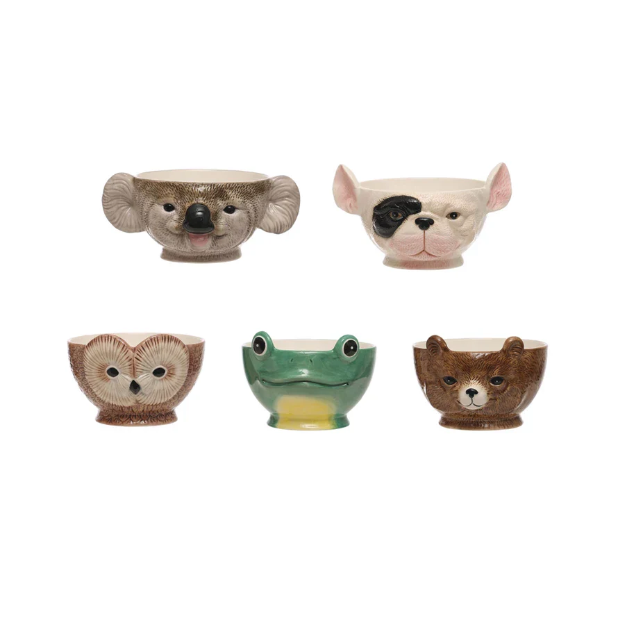 Creative Co-op - Ceramic Animal Shaped Bowl - Image 2