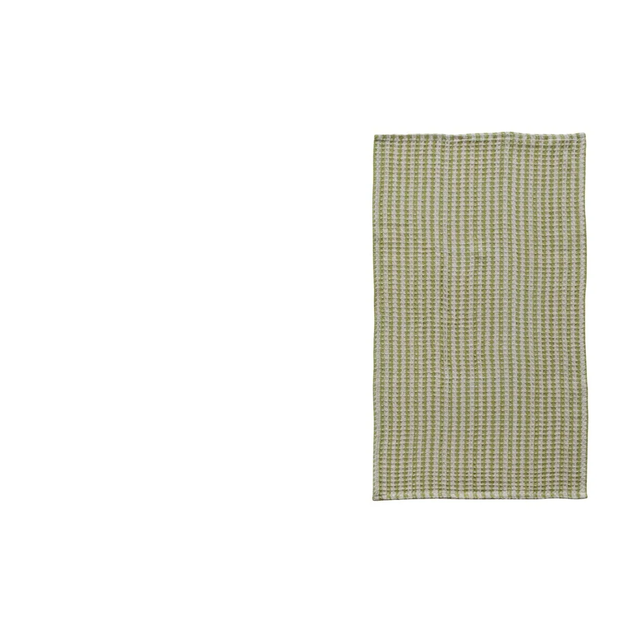 Creative Co-op - Striped Waffle Weave Tea Towel - Image 4