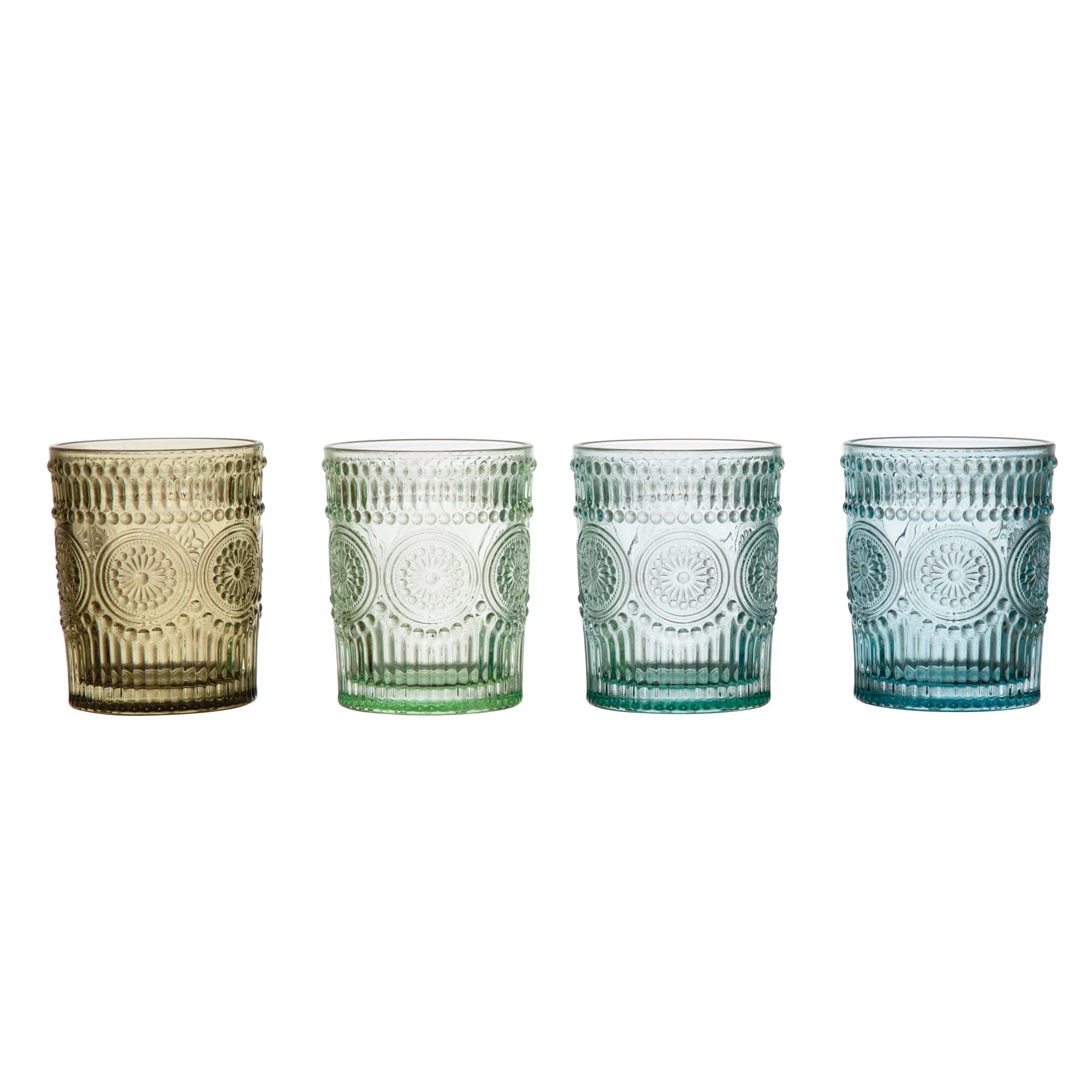 Creative Co-op - Embossed Drinking Glass - Image 2