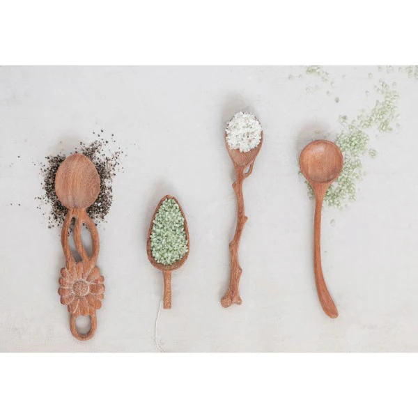Creative Co-op - Hand-Carved Doussie Wood Utensil