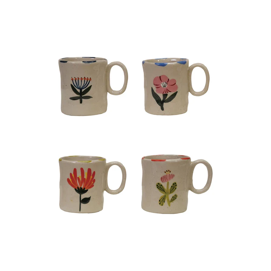 Creative Co-op - Hand-Painted Petite Mug - Image 2