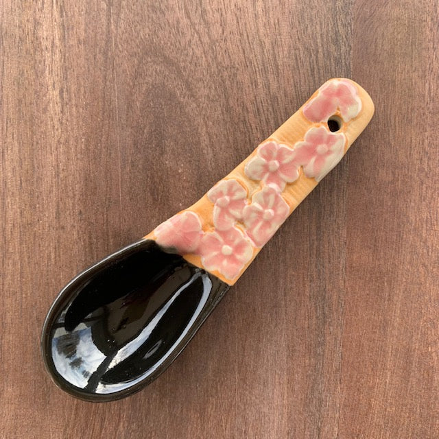 Creative Co-op - Hand-Painted Stoneware Spoon - Image 4